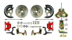 The Right Stuff Front Disc Brake Conversion Show 'N Go Kits AFXDC02CZ