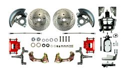 The Right Stuff Front Disc Brake Conversion Show 'N Go Kits AFXDC02DZX