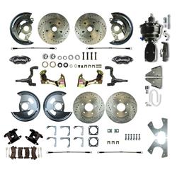 The Right Stuff Performance Series Front and Rear Disc Brake Conversion Kits AFXDC21CSY