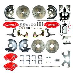 The Right Stuff Performance Series Front and Rear Disc Brake Conversion Kits AFXDC21CZX