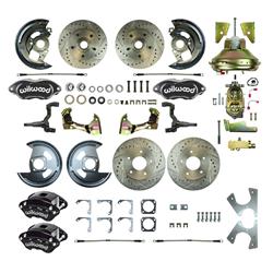 The Right Stuff Performance Series Front and Rear Disc Brake Conversion Kits for 1967 CAMARO, FIREBIRD - AFXDC22CS
