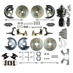 The Right Stuff Performance Series Front and Rear Disc Brake Conversion Kits for 1967 CAMARO, FIREBIRD - AFXDC22CSY