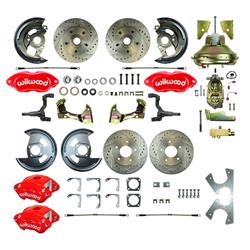 The Right Stuff Performance Series Front and Rear Disc Brake Conversion Kits for 1967 CAMARO, FIREBIRD - AFXDC22CZ
