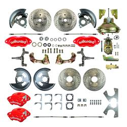 The Right Stuff Performance Series Front and Rear Disc Brake Conversion Kits for 1967 CAMARO, FIREBIRD - AFXDC22DZ
