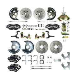 The Right Stuff Performance Series Front and Rear Disc Brake Conversion Kits for 1969 CAMARO, 1968-1969 FIREBIRD, 1969-1974 NOVA - AFXDC25CS