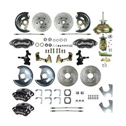 The Right Stuff Performance Series Front and Rear Disc Brake Conversion Kits for 1969 CAMARO, 1968-1969 FIREBIRD, 1969-1974 NOVA - AFXDC25DS