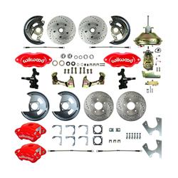 The Right Stuff Performance Series Front and Rear Disc Brake Conversion Kits for 1969 CAMARO, 1968-1969 FIREBIRD, 1969-1974 NOVA - AFXDC25DZ