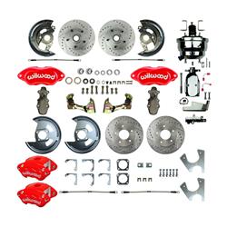 The Right Stuff Performance Series Front and Rear Disc Brake Conversion Kits for 1969 CAMARO, 1968-1969 FIREBIRD, 1969-1974 NOVA - AFXDC25DZX