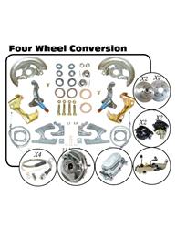 The Right Stuff 4-Wheel Disc Brake Conversion Best of Show Kits