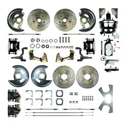 The Right Stuff 4-Wheel Disc Brake Conversion Best of Show Kits AFXDC41CSX