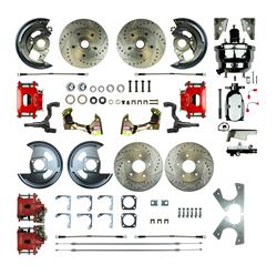 The Right Stuff 4-Wheel Disc Brake Conversion Best of Show Kits AFXDC41CZX