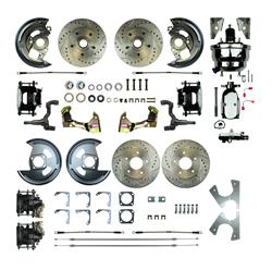 The Right Stuff 4-Wheel Disc Brake Conversion Best of Show Kits for 1967 CAMARO, FIREBIRD - AFXDC42CSX