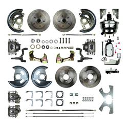 The Right Stuff 4-Wheel Disc Brake Conversion Kits for 1967 CAMARO, FIREBIRD - AFXDC42CX