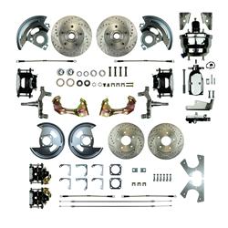 The Right Stuff 4-Wheel Disc Brake Conversion Best of Show Kits for 1967 CAMARO, FIREBIRD - AFXDC42DSX