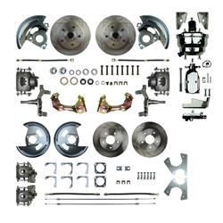 The Right Stuff 4-Wheel Disc Brake Conversion Kits for 1967 CAMARO, FIREBIRD - AFXDC42DX