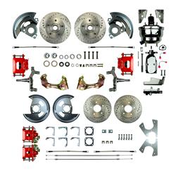 The Right Stuff 4-Wheel Disc Brake Conversion Best of Show Kits for 1967 CAMARO, FIREBIRD - AFXDC42DZX