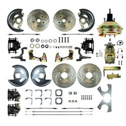 The Right Stuff 4-Wheel Disc Brake Conversion Kits AFXDC43CS