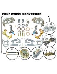The Right Stuff 4-Wheel Disc Brake Conversion Kits AFXDC45D