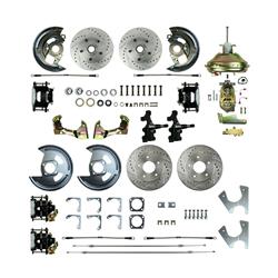 The Right Stuff 4-Wheel Disc Brake Conversion Show 'N Go Kits AFXDC45DS