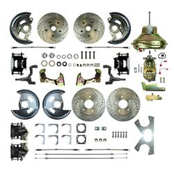 The Right Stuff 4-Wheel Disc Brake Conversion Show 'N Go Kits AFXDC46CS