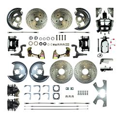 The Right Stuff 4-Wheel Disc Brake Conversion Best of Show Kits AFXDC46CSX