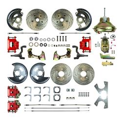 The Right Stuff 4-Wheel Disc Brake Conversion Show 'N Go Kits AFXDC46CZ