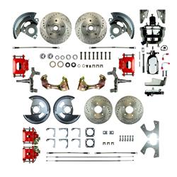 The Right Stuff 4-Wheel Disc Brake Conversion Best of Show Kits AFXDC46DZX