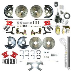 The Right Stuff Performance Series Front and Rear Disc Brake Conversion Kits AFXHB21CZ