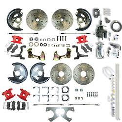 The Right Stuff Performance Series Front and Rear Disc Brake Conversion Kits AFXHB21CZX