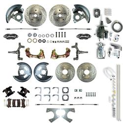 The Right Stuff Performance Series Front and Rear Disc Brake Conversion Kits AFXHB21DSX