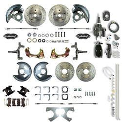 The Right Stuff Performance Series Front and Rear Disc Brake Conversion Kits AFXHB21DSY