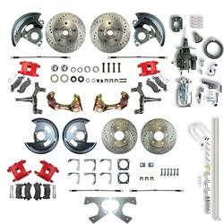 The Right Stuff Performance Series Front and Rear Disc Brake Conversion Kits AFXHB21DZX