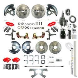 The Right Stuff Performance Series Front and Rear Disc Brake Conversion Kits AFXHB21DZY