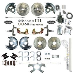 The Right Stuff Performance Series Front and Rear Disc Brake Conversion Kits for 1967 CAMARO, FIREBIRD - AFXHB22CSX