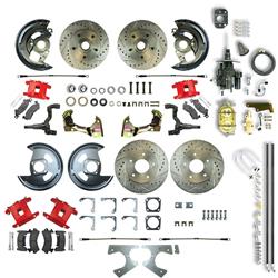 The Right Stuff Performance Series Front and Rear Disc Brake Conversion Kits for 1967 CAMARO, FIREBIRD - AFXHB22CZ