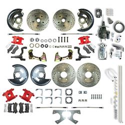 The Right Stuff Performance Series Front and Rear Disc Brake Conversion Kits for 1967 CAMARO, FIREBIRD - AFXHB22CZX