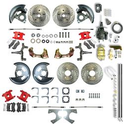 The Right Stuff Performance Series Front and Rear Disc Brake Conversion Kits for 1967 CAMARO, FIREBIRD - AFXHB22DZ