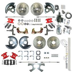 The Right Stuff Performance Series Front and Rear Disc Brake Conversion Kits for 1967 CAMARO, FIREBIRD - AFXHB22DZX