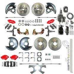 The Right Stuff Performance Series Front and Rear Disc Brake Conversion Kits for 1967 CAMARO, FIREBIRD - AFXHB22DZY