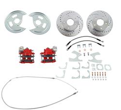 The Right Stuff Rear Disc Brake Conversion Kits for 1962-1967 CHEVY II - AFXRD01NZ