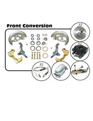 The Right Stuff Front Disc Brake Conversion Kits AFXSD02CSX