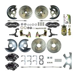 The Right Stuff Performance Series Front and Rear Disc Brake Conversion Kits for 1967 CAMARO, FIREBIRD - AFXSD22CS