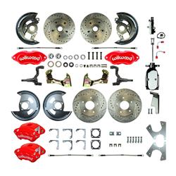 The Right Stuff Performance Series Front and Rear Disc Brake Conversion Kits for 1967 CAMARO, FIREBIRD - AFXSD22CZX