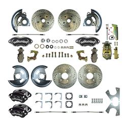 The Right Stuff Performance Series Front and Rear Disc Brake Conversion Kits for 1967 CAMARO, FIREBIRD - AFXSD22DS