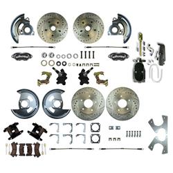 The Right Stuff Performance Series Front and Rear Disc Brake Conversion Kits for 1967 CAMARO, FIREBIRD - AFXSD22DSY