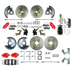 The Right Stuff Performance Series Front and Rear Disc Brake Conversion Kits for 1967 CAMARO, FIREBIRD - AFXSD22DZY