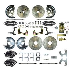 The Right Stuff Performance Series Front and Rear Disc Brake Conversion Kits for 1962-1967 CHEVY II - AFXSD23CS