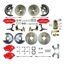 The Right Stuff Performance Series Front and Rear Disc Brake Conversion Kits for 1962-1967 CHEVY II - AFXSD23CZ