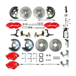 The Right Stuff Performance Series Front and Rear Disc Brake Conversion Kits AFXSD25CZX