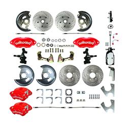The Right Stuff Performance Series Front and Rear Disc Brake Conversion Kits AFXSD25DZX